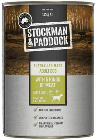 STOCKMAN PADDOCK 5 KINDS 1.2KG PACK 6