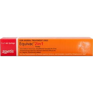 EQUIVAC 2: 1 VACCINE HORSE