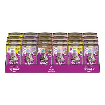 WHISKAS MIXED VARIETIES 400G CTN24