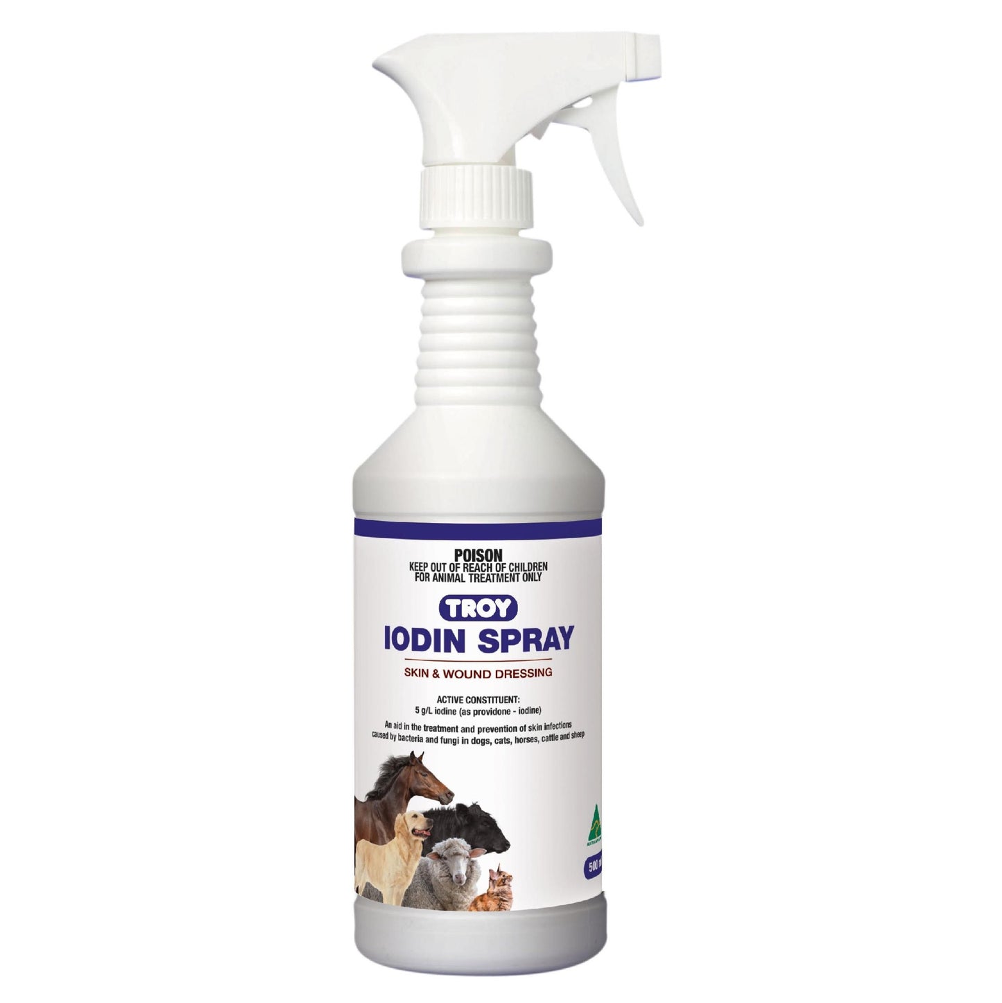 TROY IODINE SPRAY 500ML