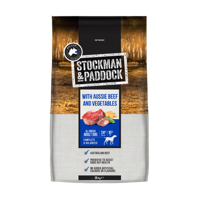 STOCKMAN PADDOCK AUSSIE BEEF/VEG 20KG