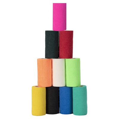 ELASTIWRAP COHESIVE BANDAGE ASSORTED COLOUR