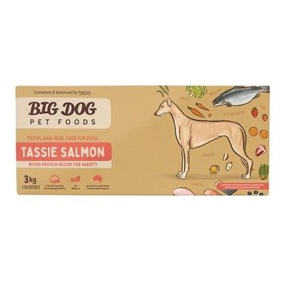 BIG DOG BARF TASMANIAN SALMON 3KG