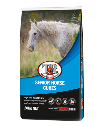 T & R HORSE CUBES FOR SENIORS 20KG