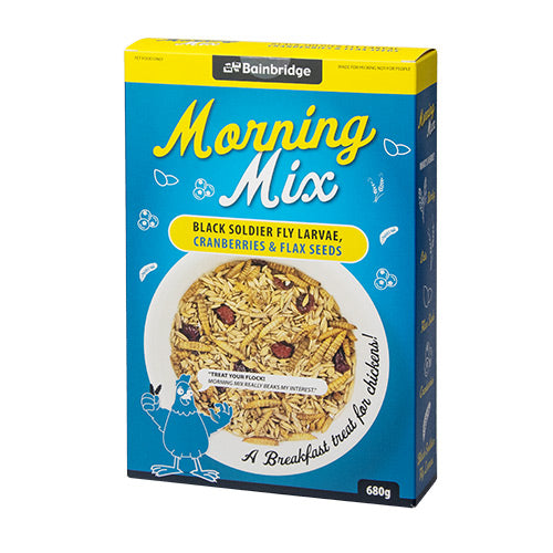 MORNING MIX FLY LARVAE, CRANBERRIES AND FLAX SEEDS 680gm