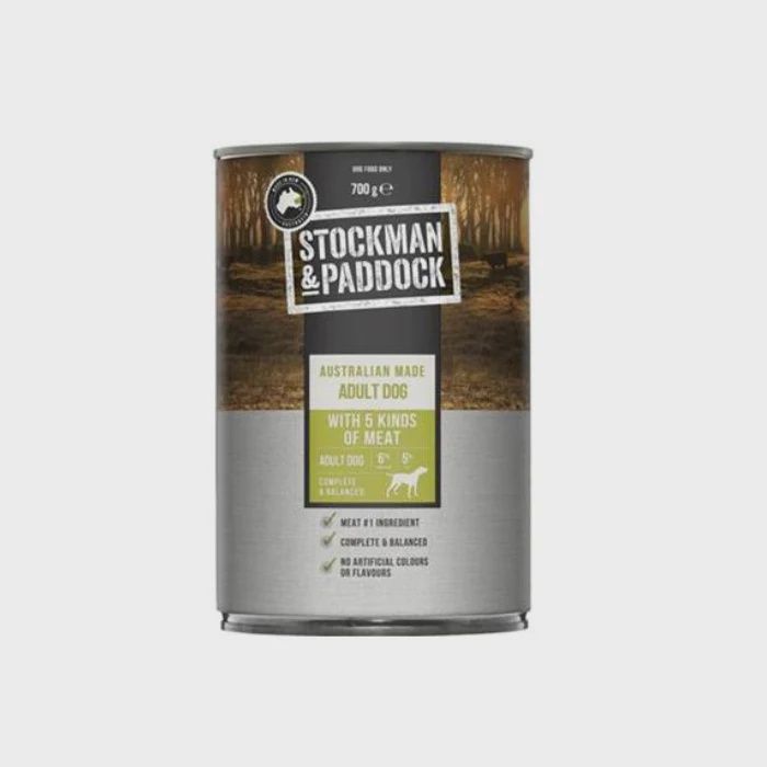 STOCKMAN PADDOCK 5 KINDS 700G PACK 12