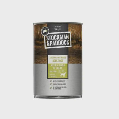 STOCKMAN PADDOCK 5 KINDS 700G PACK 12