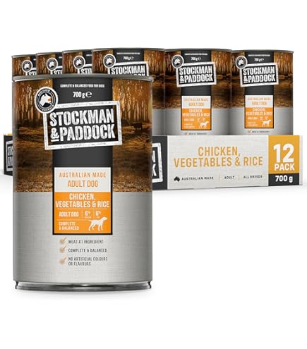 STOCKMAN PADDOCK CHICKEN w VEG 1.2KG PACK 6