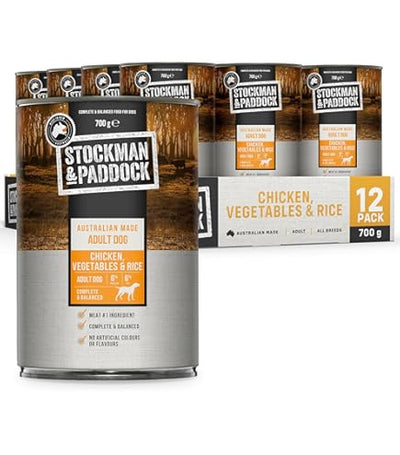 STOCKMAN PADDOCK CHICKEN w VEG 1.2KG PACK 6