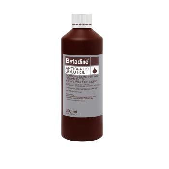 BETADINE SOLUTION 500ML