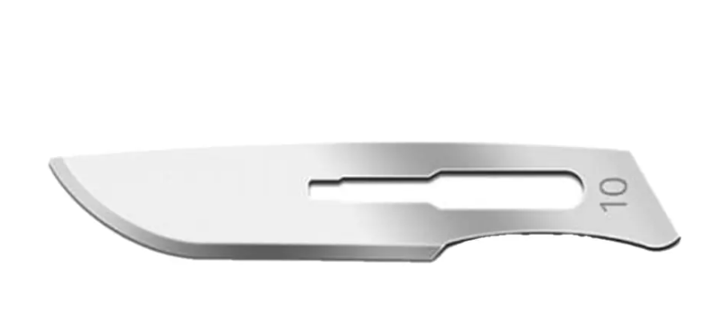 SURGICAL BLADE INDIVIDUAL NO 10