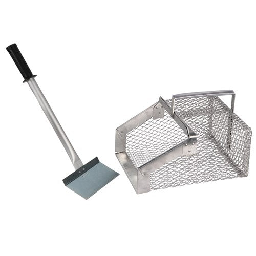 MANURE SCOOP W/SHORT SCRAPER (POOPER SCOOPER)