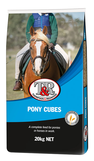 T & R PONY CUBES 20KG