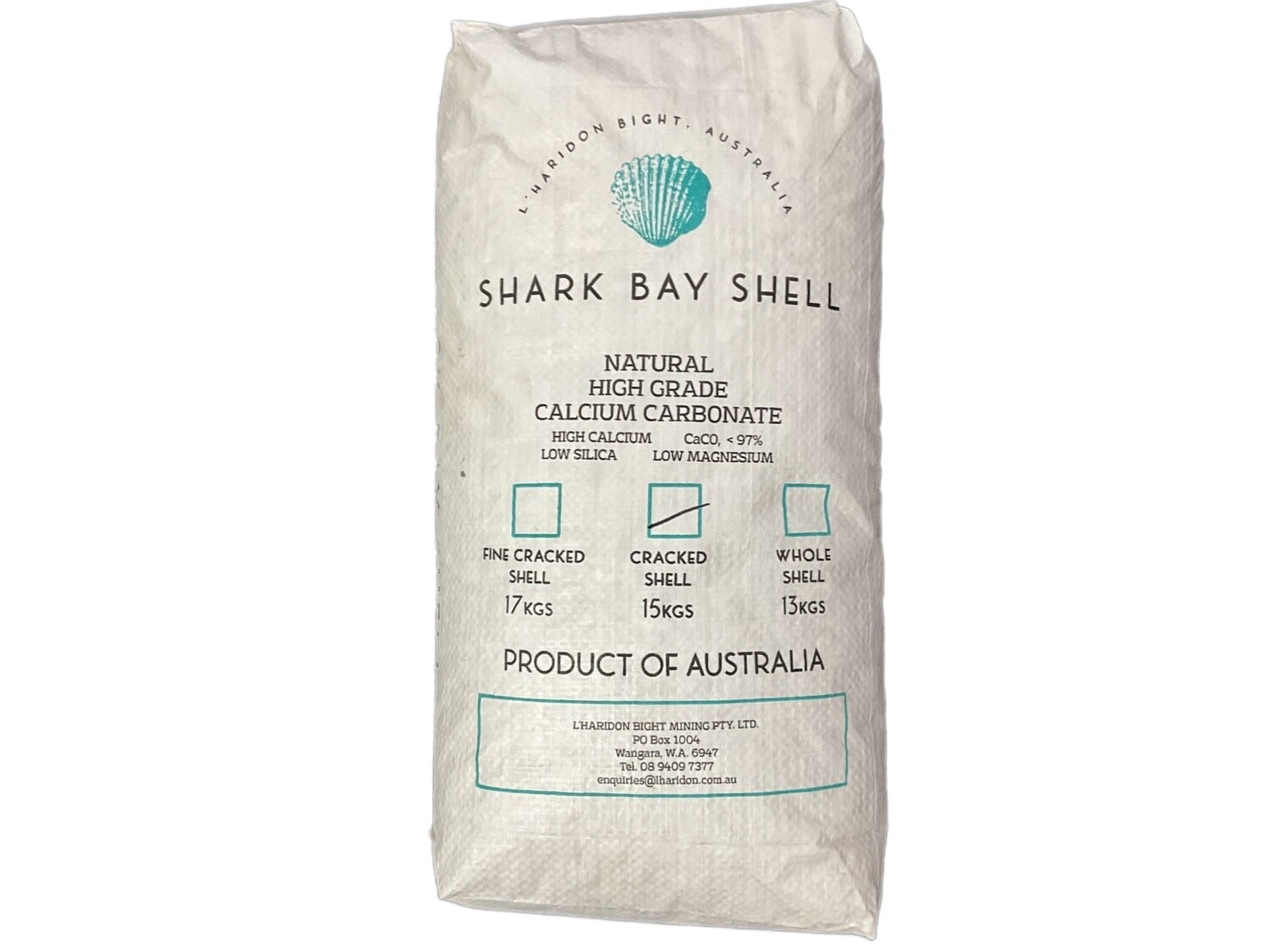 SHELL GRIT [WT:15KG]