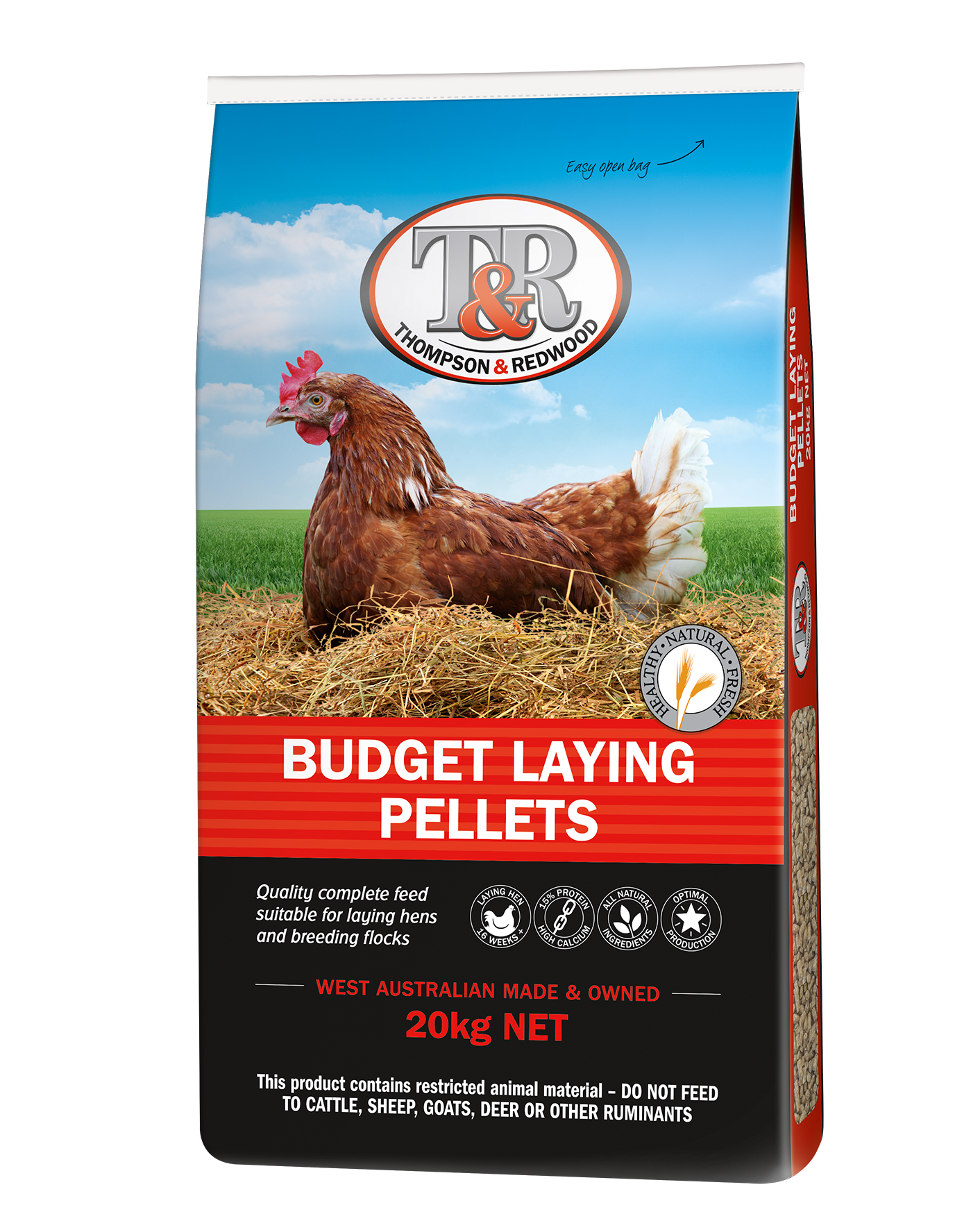 BUDGET LAYER PELLET [WT:20KG]