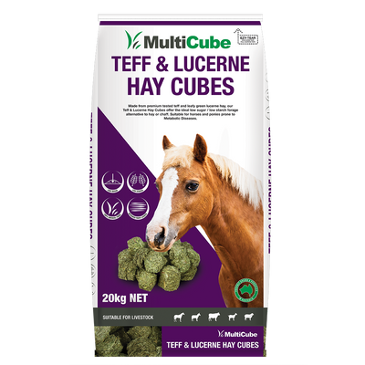 MULTICUBE TEFF & LUCERNE 20KG 