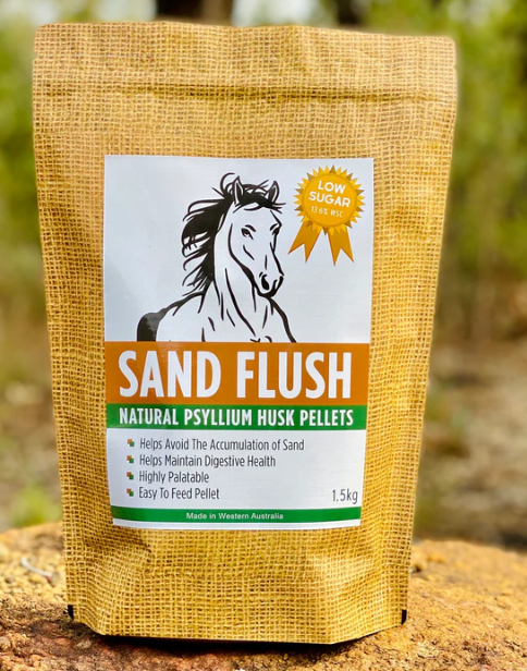 SAND FLUSH PSYLLIUM HUSK PELLETS 1.5KG
