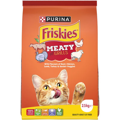 FRISKIES ADULT MEATY GRILLS [WT:2.5KG]