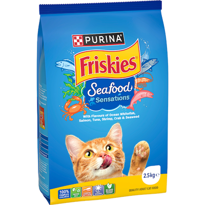 FRISKIES ADULT SEAFOOD SENSATIONS [WT:10KG]