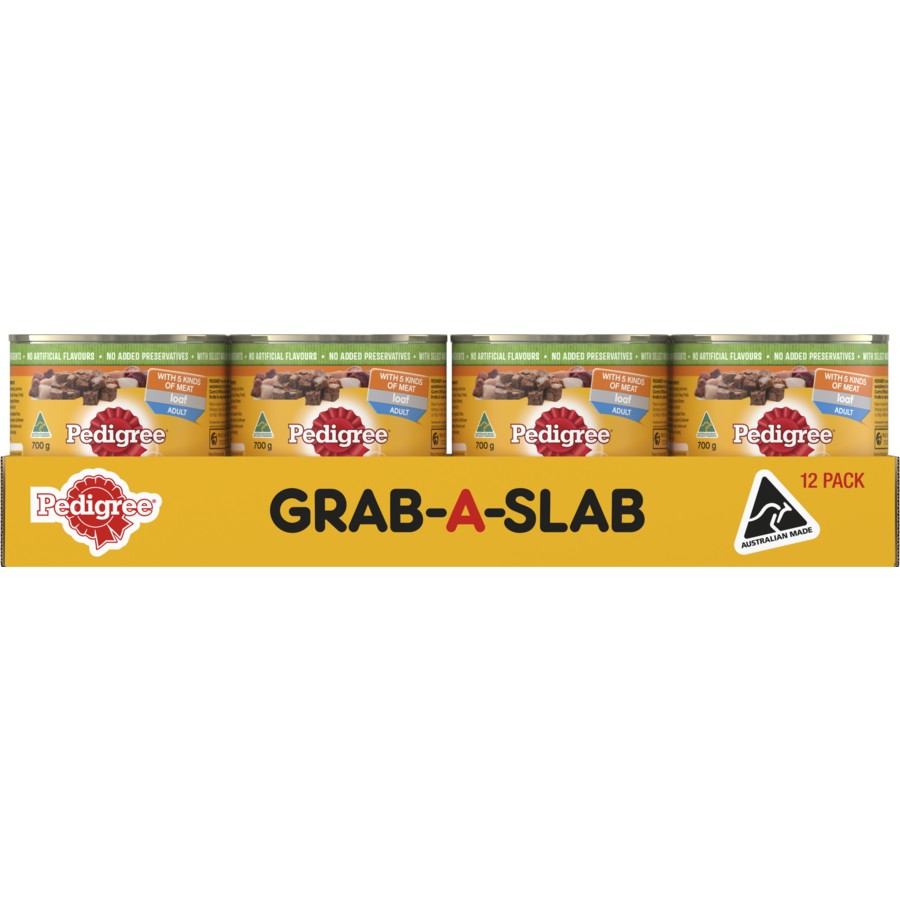 PAL PEDIGREE PANTRY PACK 700G CTN 12