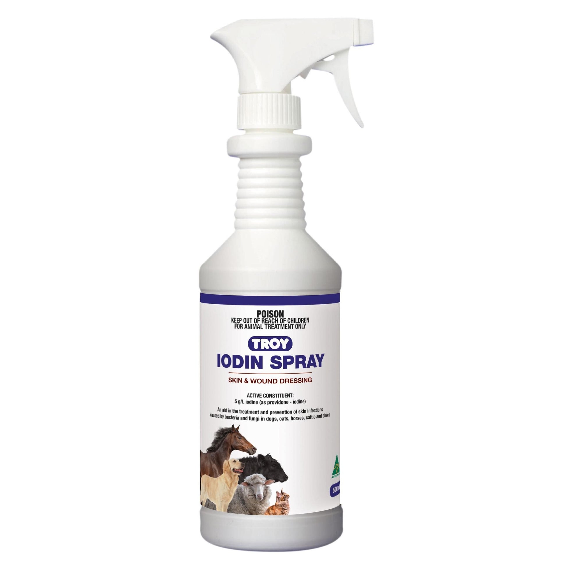 TROY IODINE SPRAY 500ML