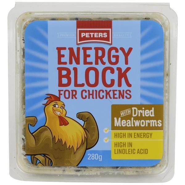 PETERS POULTRY ENERGY BLOCK HERB & GARLIC 280G