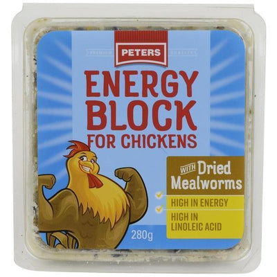 PETERS POULTRY ENERGY BLOCK HERB & GARLIC 280G