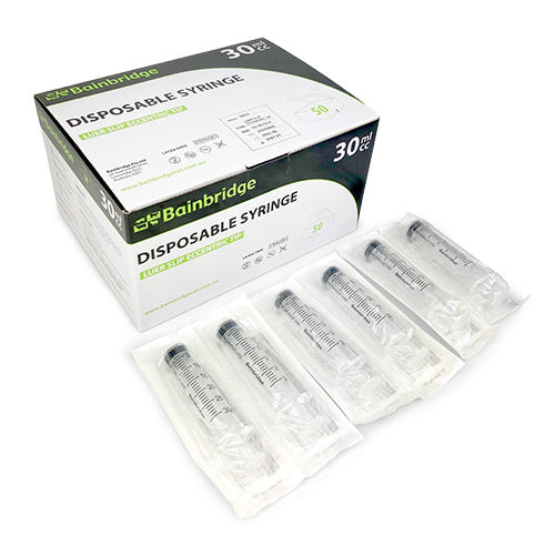 SYRINGE 30ML [SZ:BOX OF 50]