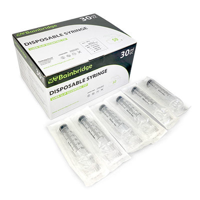 SYRINGE 30ML [SZ:BOX OF 50]