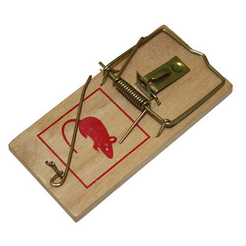 TRAP WOODEN MOUSE 2PK