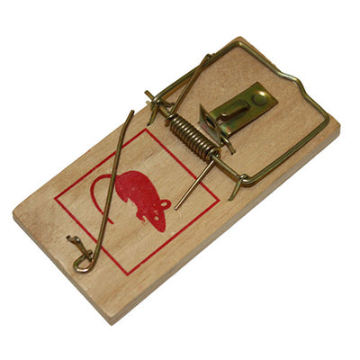 TRAP WOODEN MOUSE 2PK