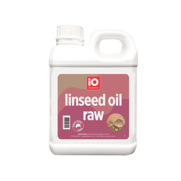 IO LINSEED OIL RAW 1L
