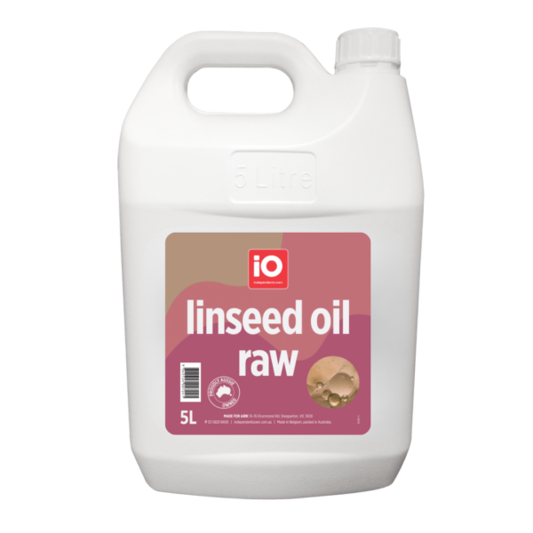 IO LINSEED OIL RAW 5L