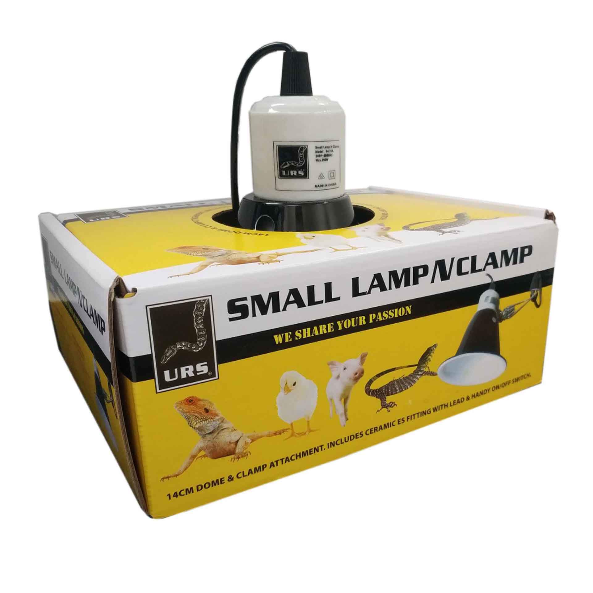 HEAT LAMP N CLAMP 140mm DIAMETER