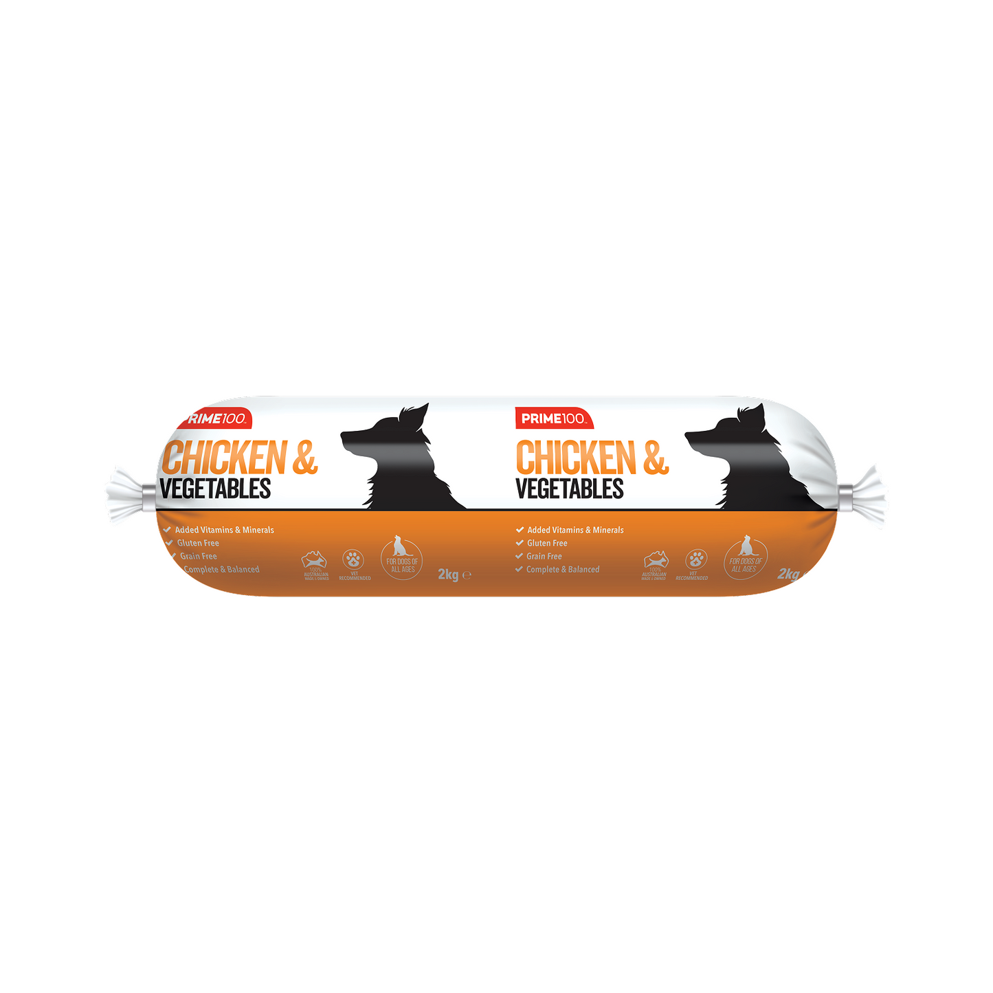 PRIME 100 CHICKEN & VEG ROLL [WT:3KG]