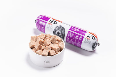 PRIME 100 TURKEY & FLAXSEED ROLL [WT:800g]