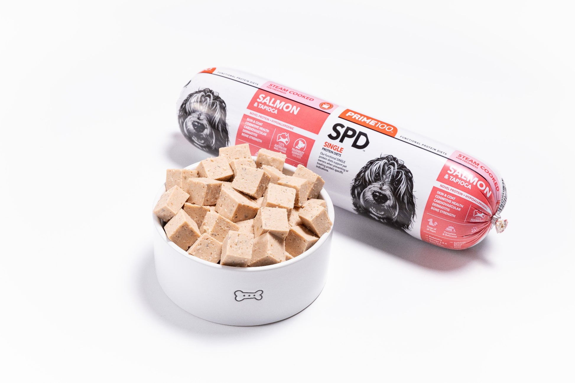 PRIME 100 SPD SALMON AND TAPIOCA ROLL [WT:800g]