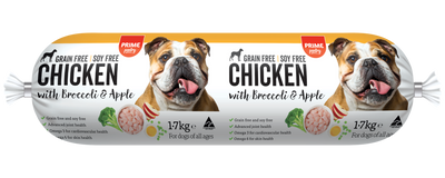 PRIME 100 CHICKEN BROCCOLI & APPLE ROLL 1.7kg