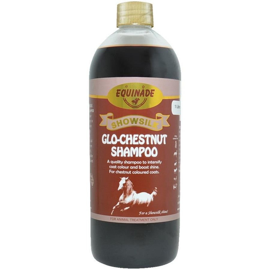 SHOWSILK GLO-CHESTNUT SHAMPOO 1LTR