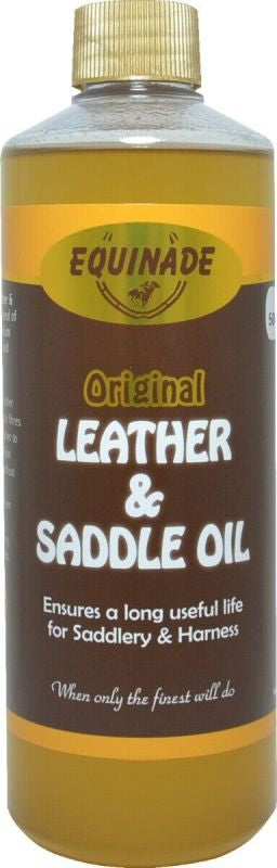 EQUINADE LEATHER & SADDLE OIL 500ML