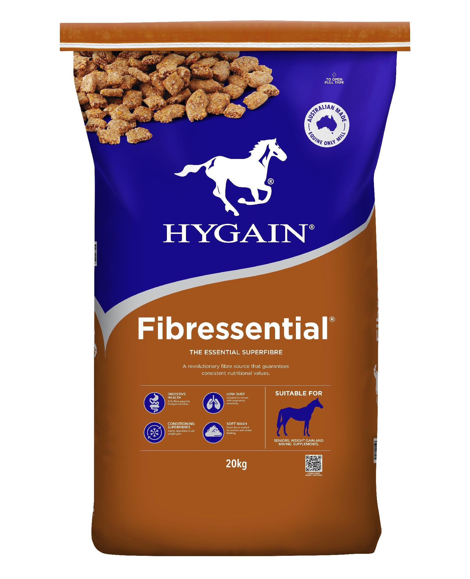 HYGAIN FIBRESSENTIAL CHAFF NUGGETS 20KG