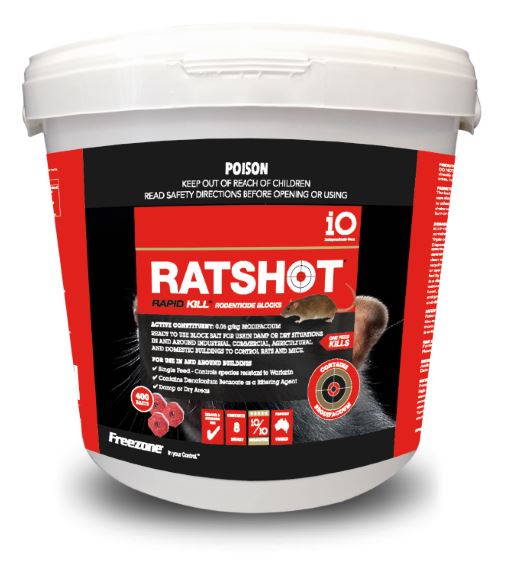iO RATSHOT RAPID KILL RED BLOCKS [WT:8KG]
