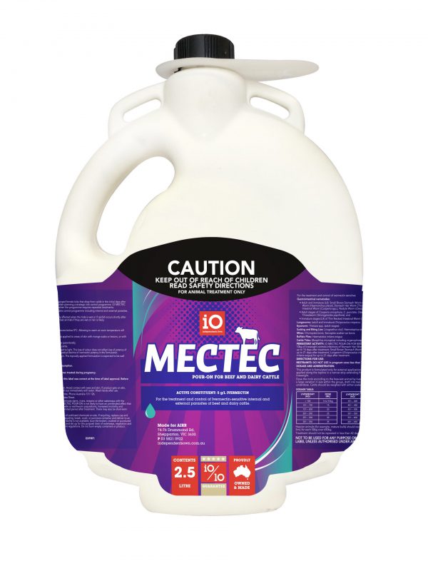 iO MECTEC CATTLE POUR ON [SZ:20LT]