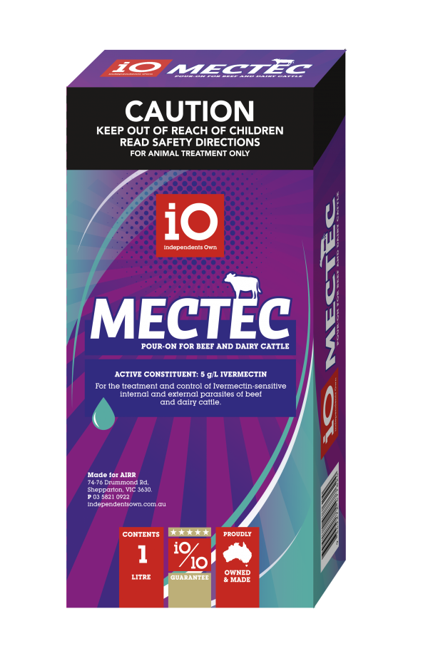iO MECTEC CATTLE POUR ON [SZ:20LT]