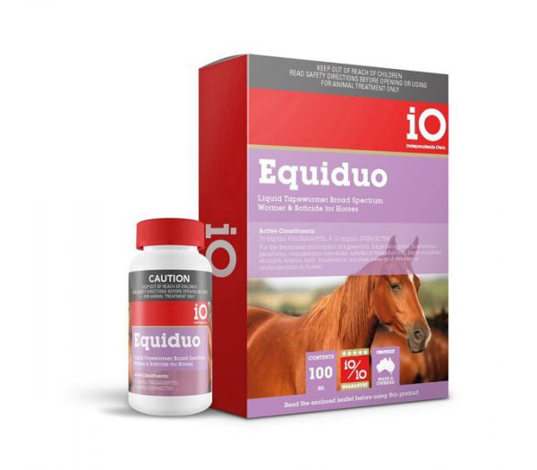 IO EQUIDUO LIQUID FOR HORSES 100ML