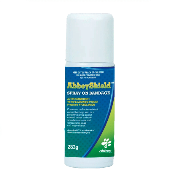 ABBEYSHIELD SPRAY ON BANDAGE 283G