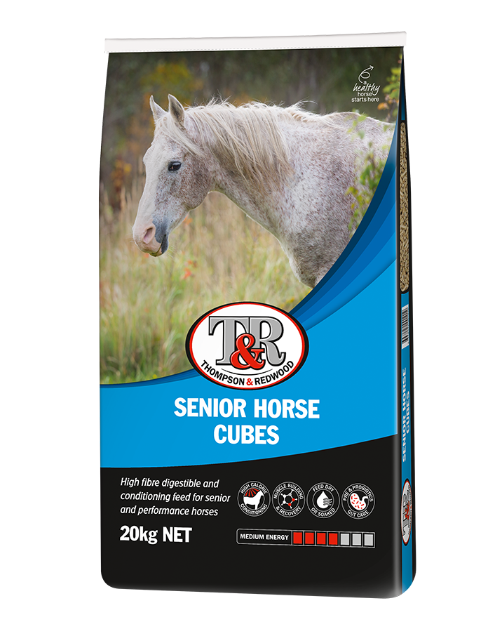 T & R HORSE CUBES FOR SENIORS 20KG 